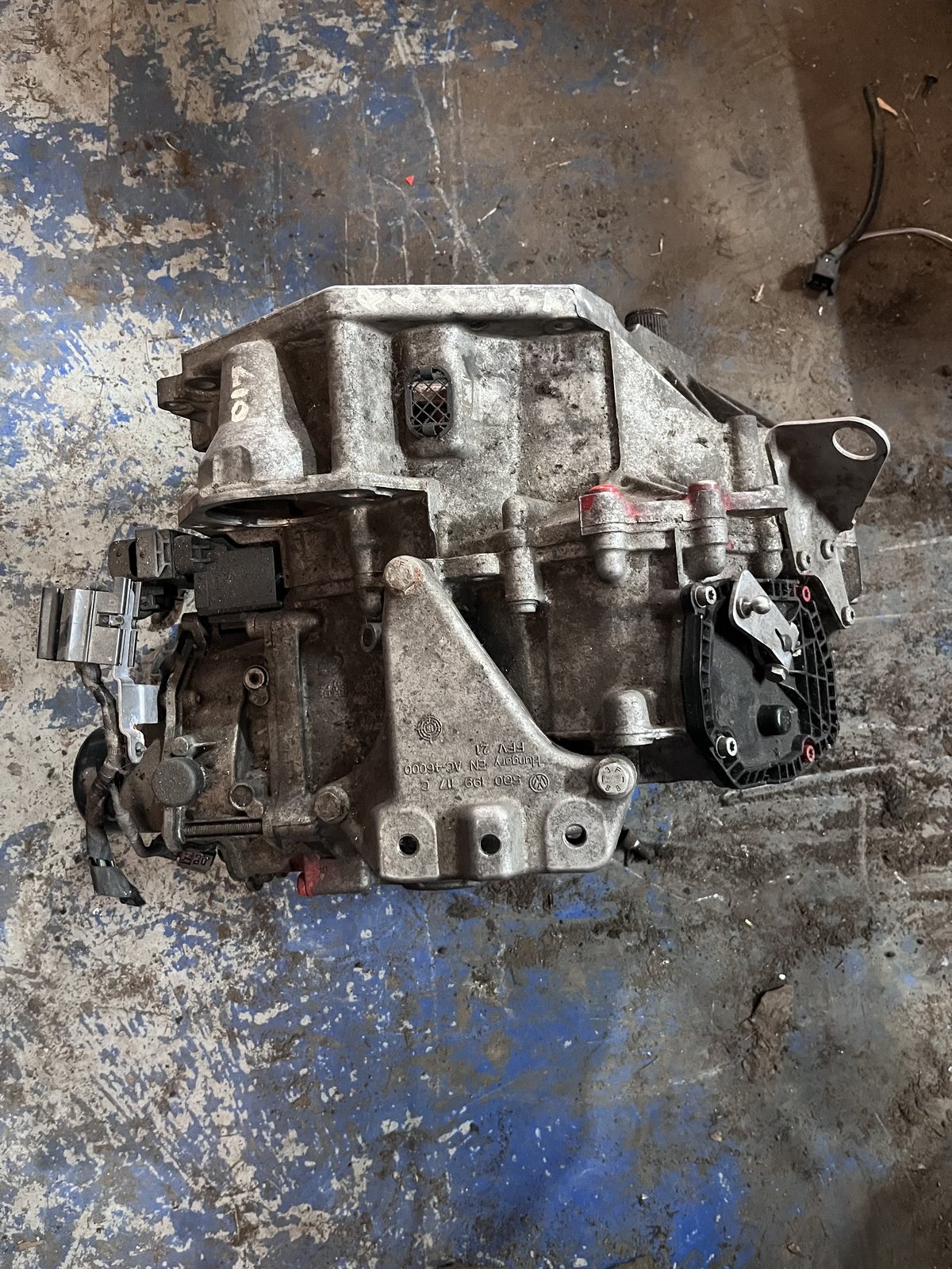AUDI A3 8V  1.5 PETROL 7 SPEED SEMI AUTO GEARBOX RHR photo 5