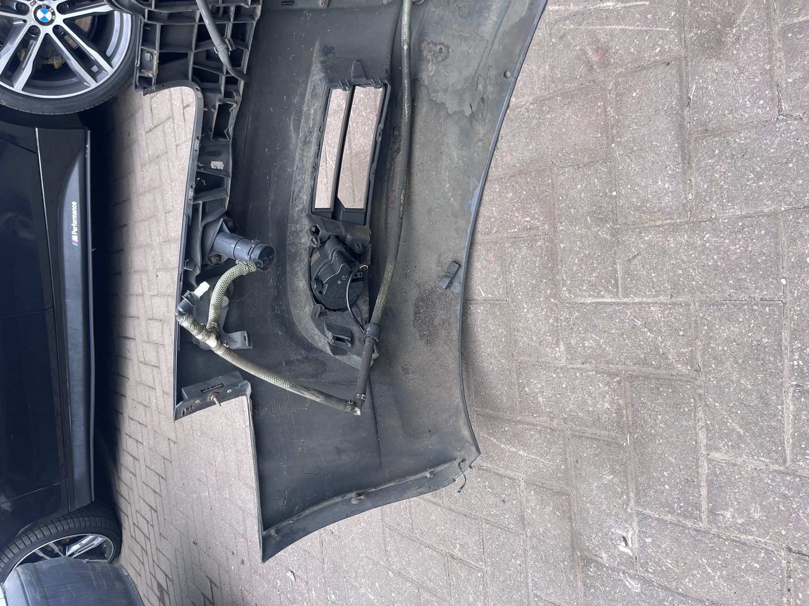AUDI A6 08 S LINE FRONT BUMBER BLACK LZ9Y photo 9