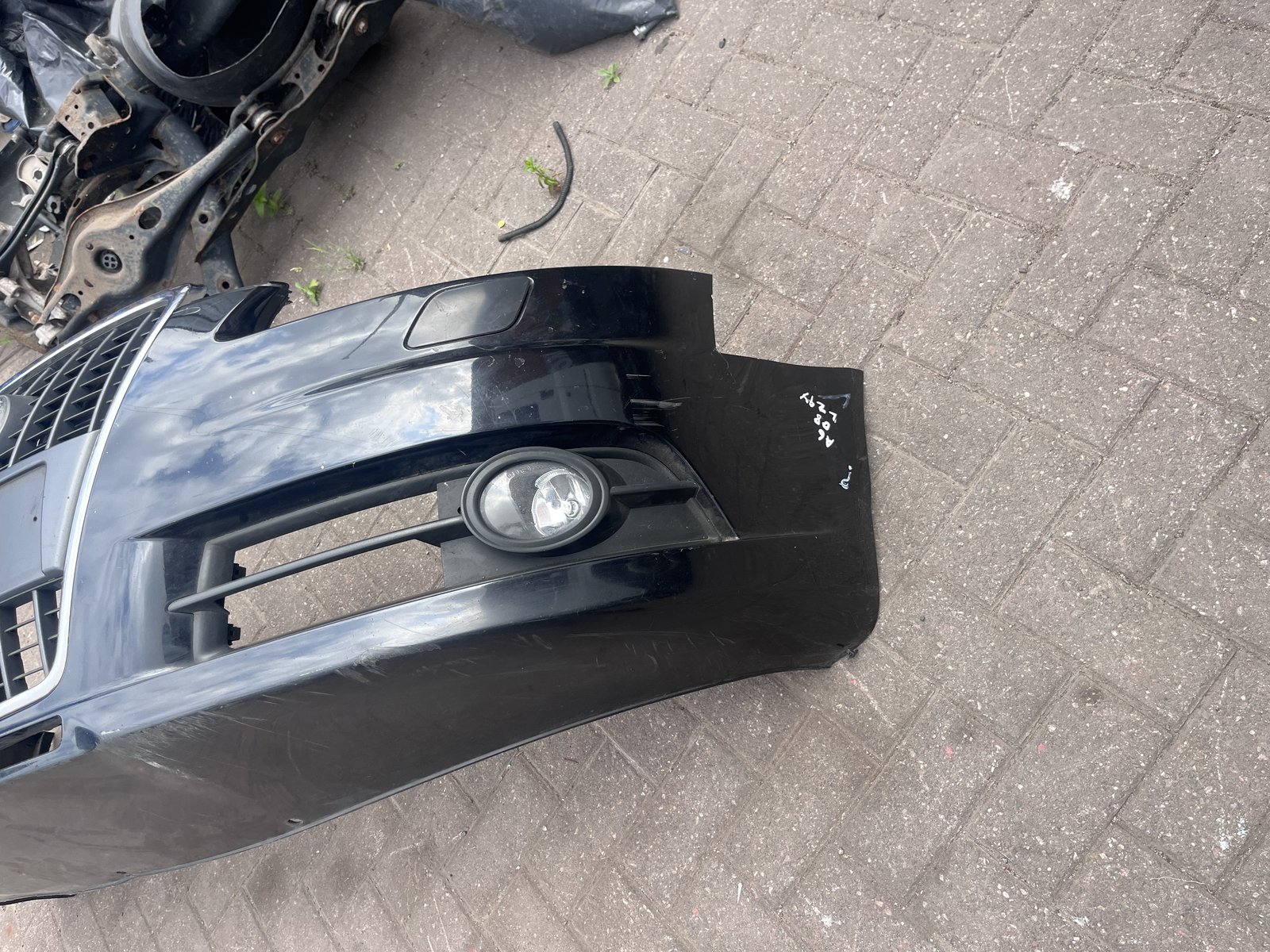 AUDI A6 08 S LINE FRONT BUMBER BLACK LZ9Y photo 5