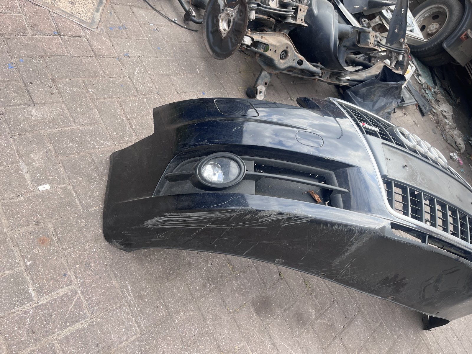 AUDI A6 08 S LINE FRONT BUMBER BLACK LZ9Y photo 6