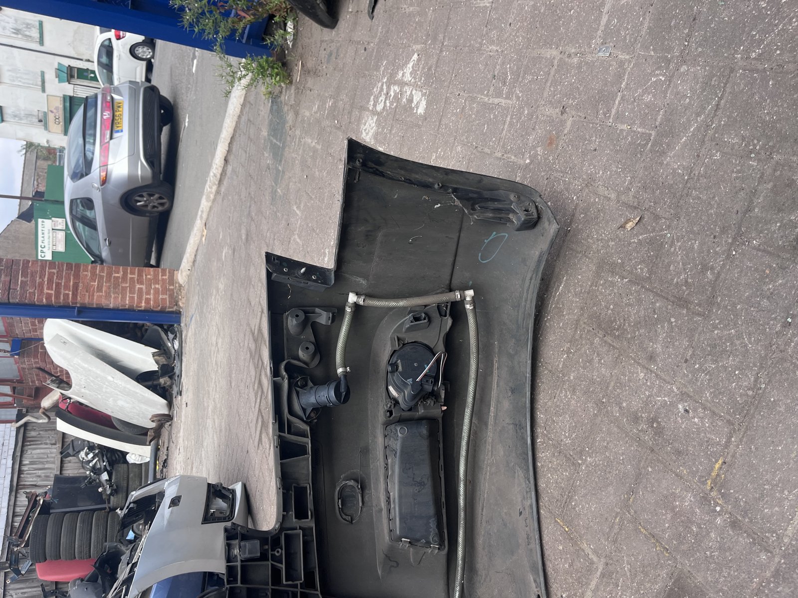AUDI A6 08 S LINE FRONT BUMBER BLACK LZ9Y photo 8