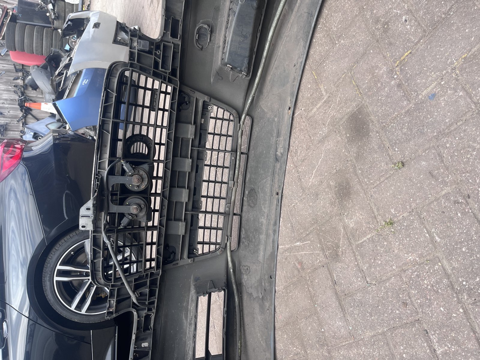 AUDI A6 08 S LINE FRONT BUMBER BLACK LZ9Y photo 7