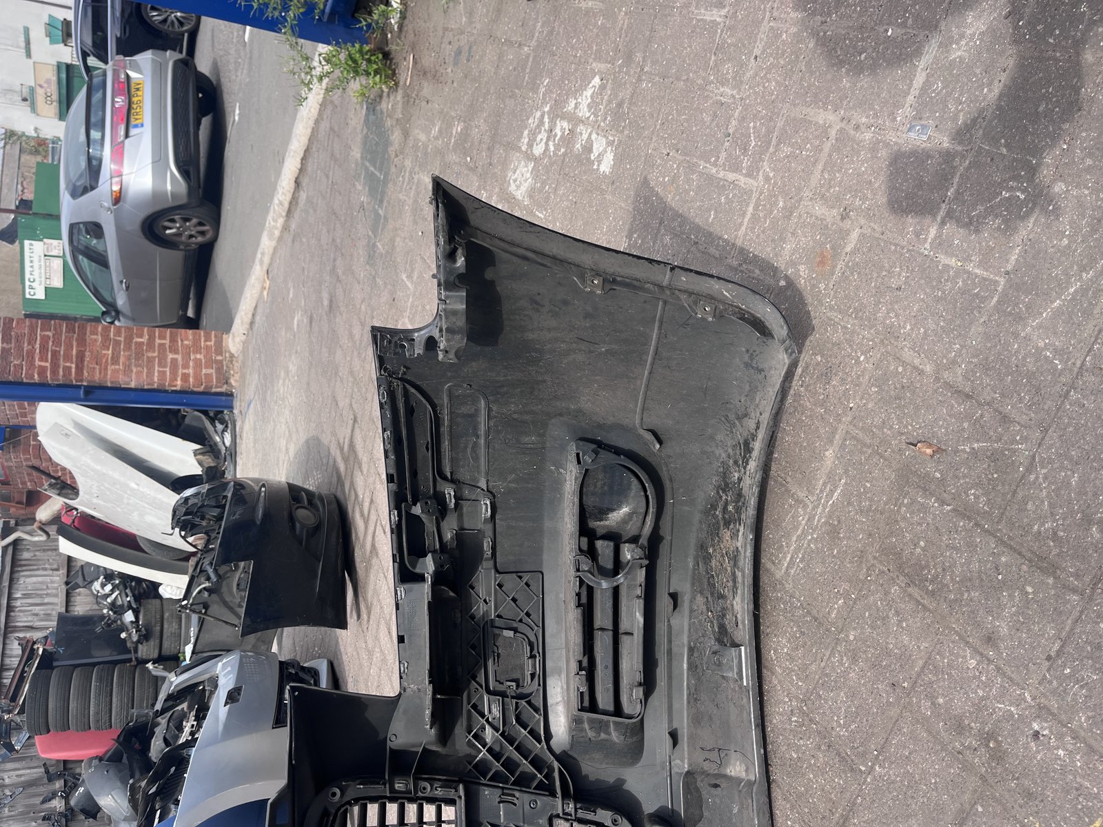 AUDI A3 08 PREFACE FRONT BUMPER BLACK LZL photo 7