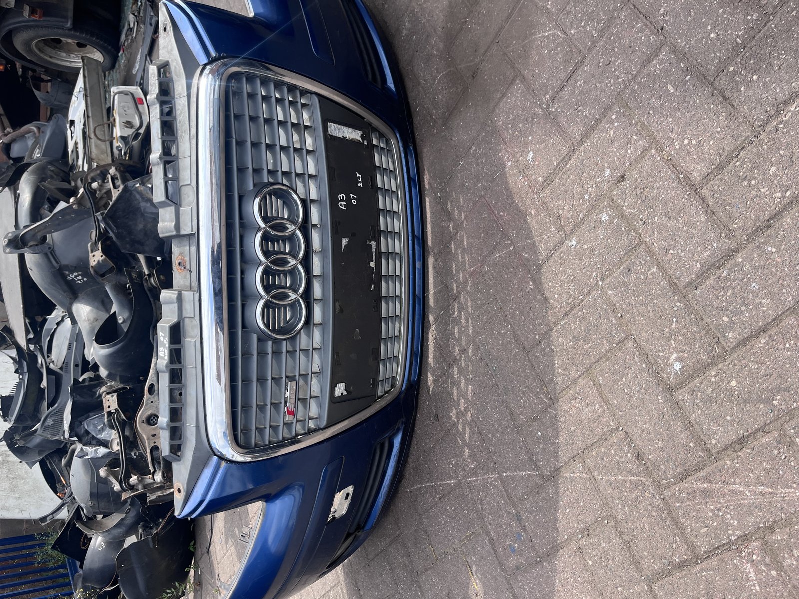 AUDI A3 07 S LINE FRONT BUMPER 