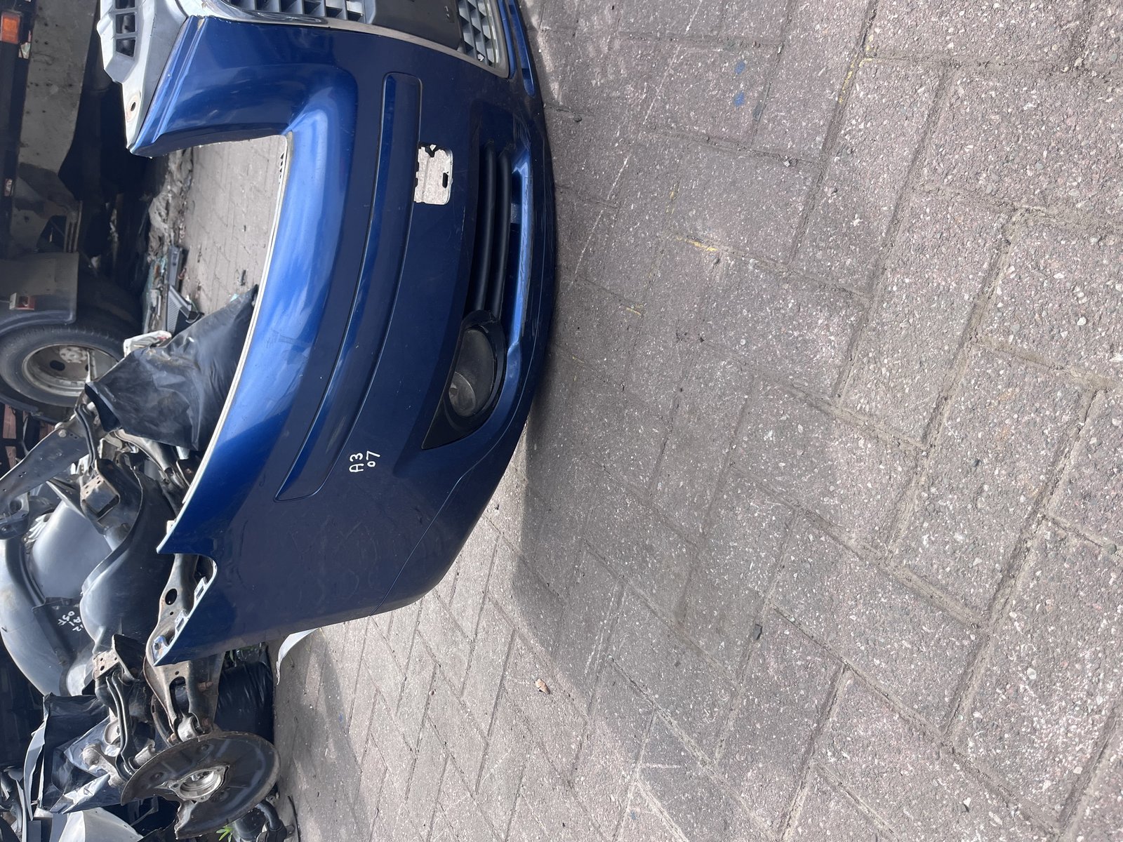 AUDI A3 07 S LINE FRONT BUMPER  photo 3
