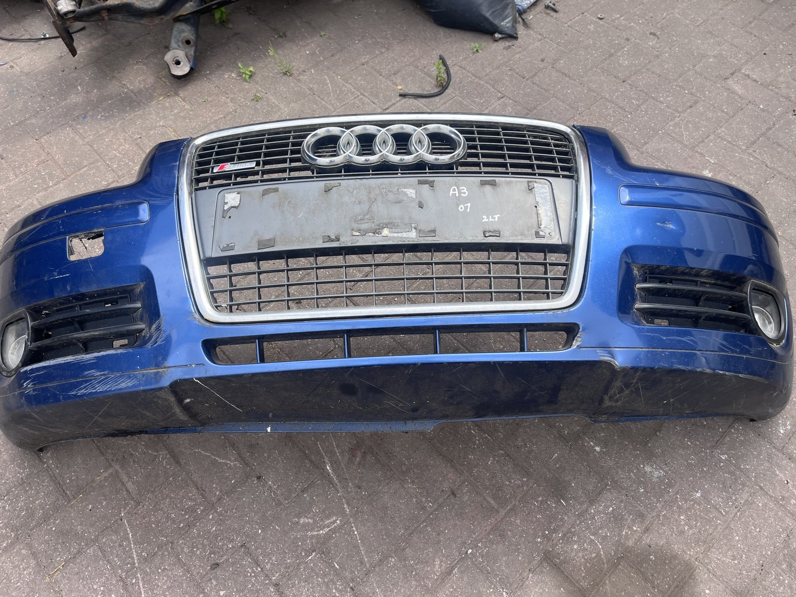 AUDI A3 07 S LINE FRONT BUMPER  photo 4
