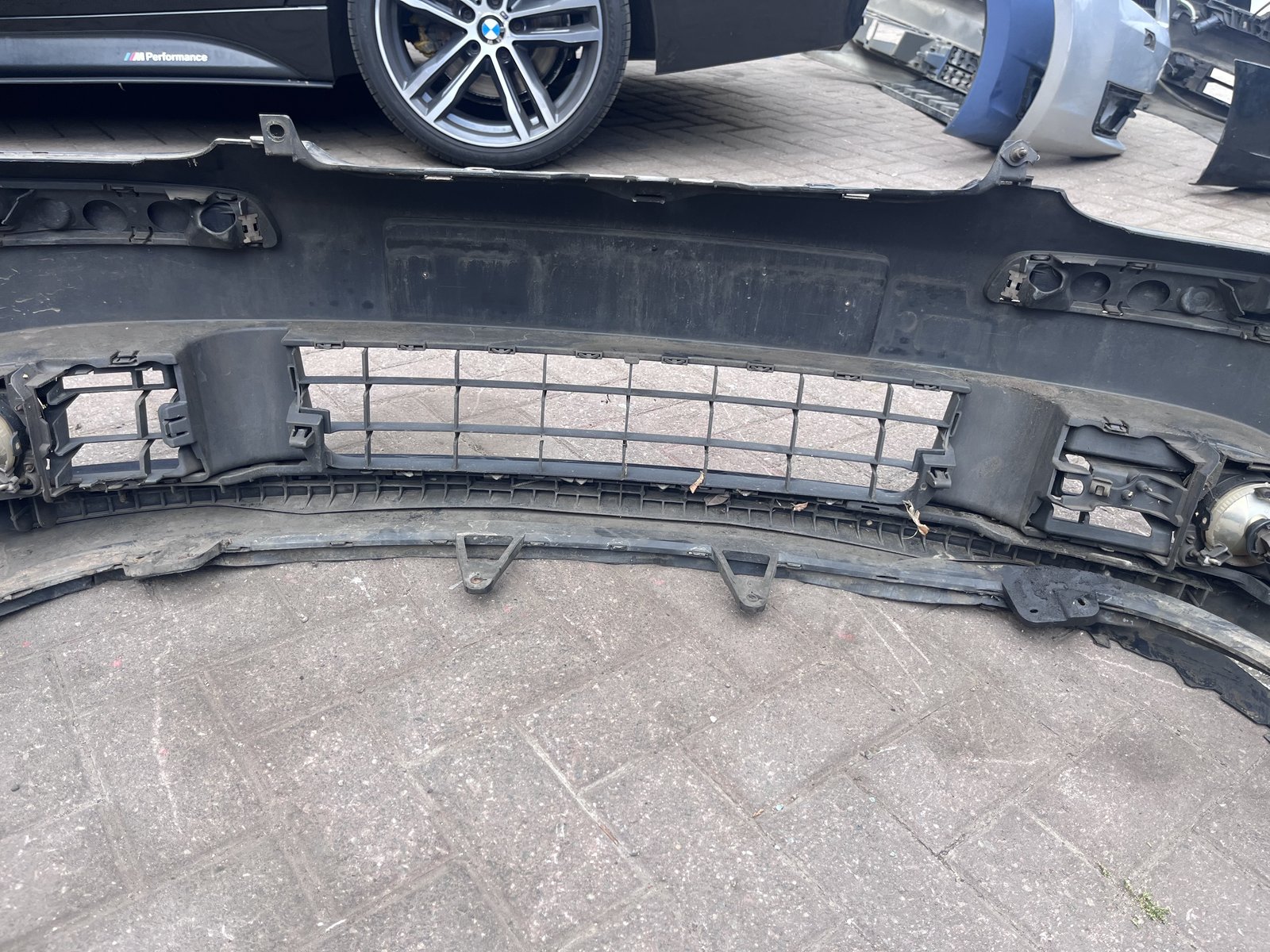 VW MK5 GOLF FRONT BUMBER BLACK LC9Z photo 7