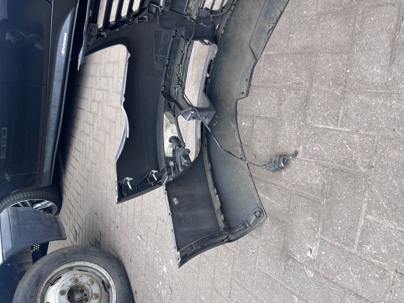 VW PASSAT B6 FRONT BUMPER GREY LA7T photo 9