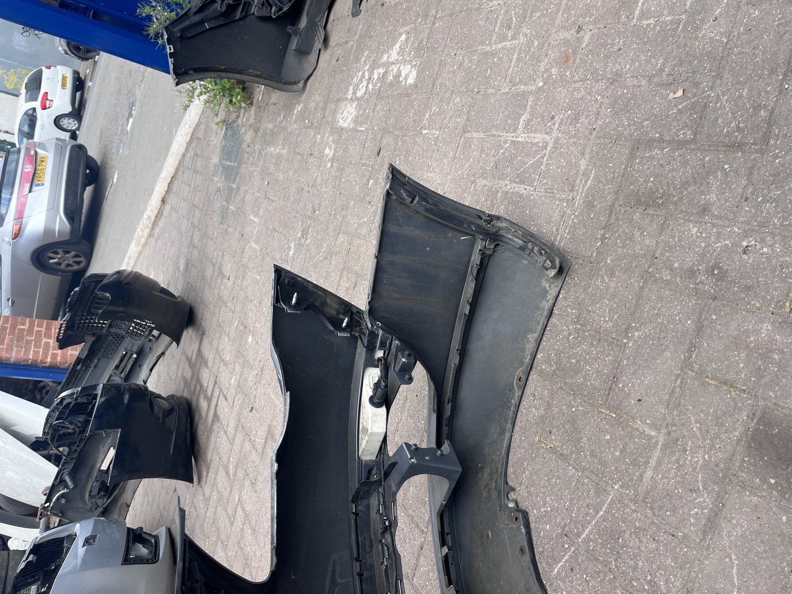 VW PASSAT B6 FRONT BUMPER GREY LA7T photo 8