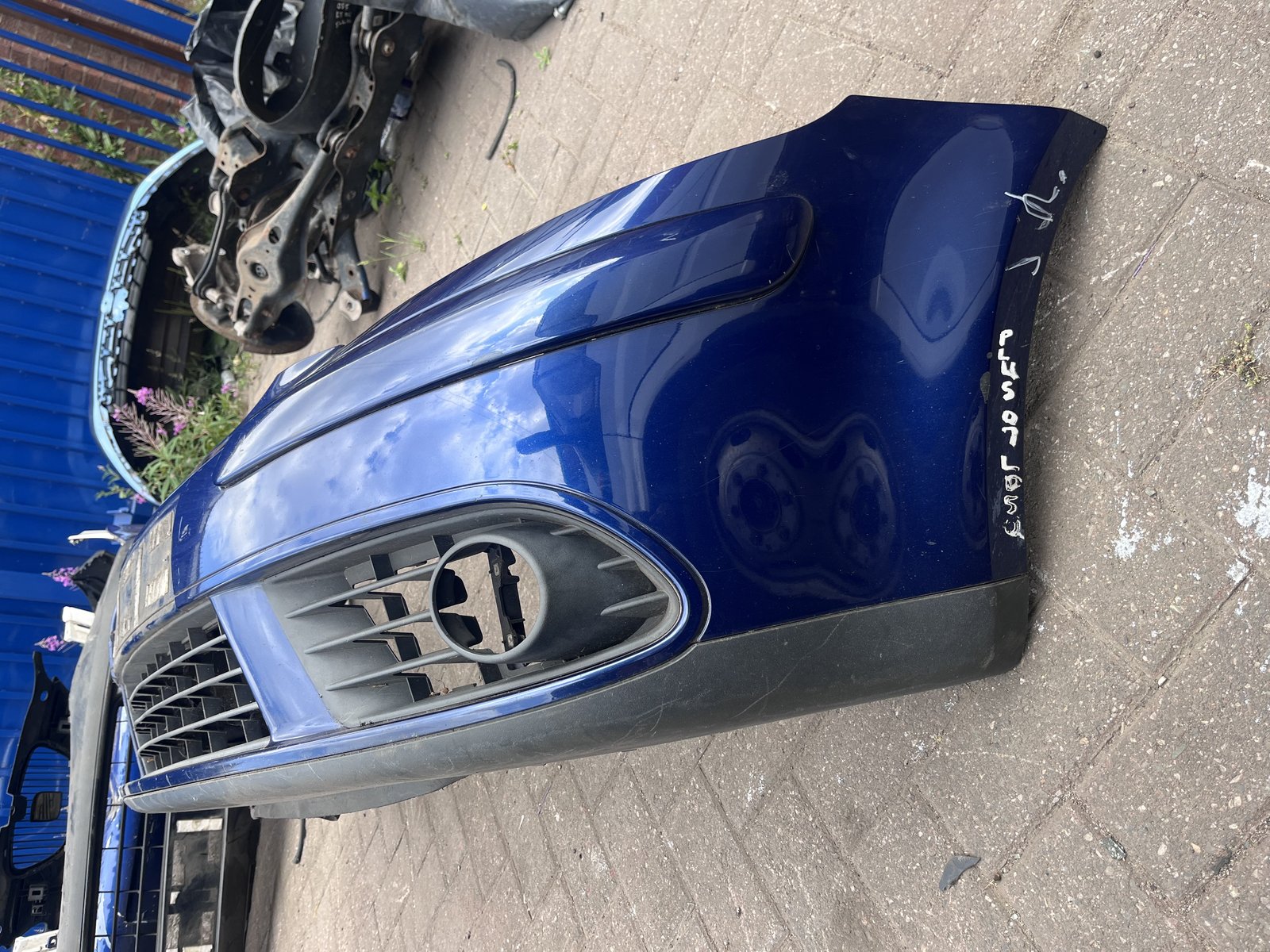 2007 VW GOLF PLUS  FRONT BUMPER BLUE LD5Q photo 5