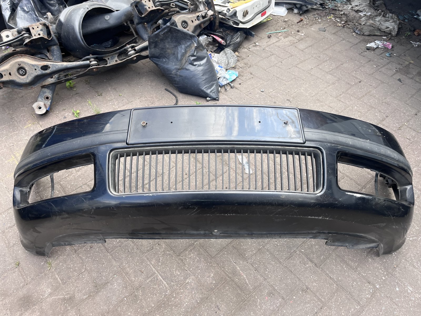 SKODA SUPERB 07 MK1 FRONT BUMPER photo 4