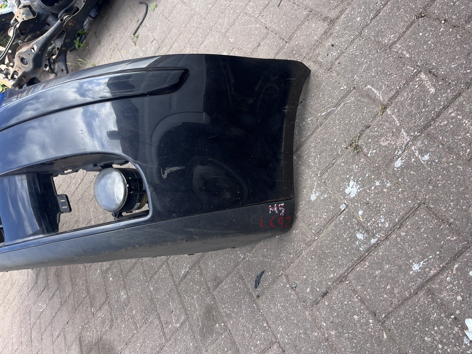 VW GOLF MK5 FRONT BUMPER BLACK LC9Z photo 5
