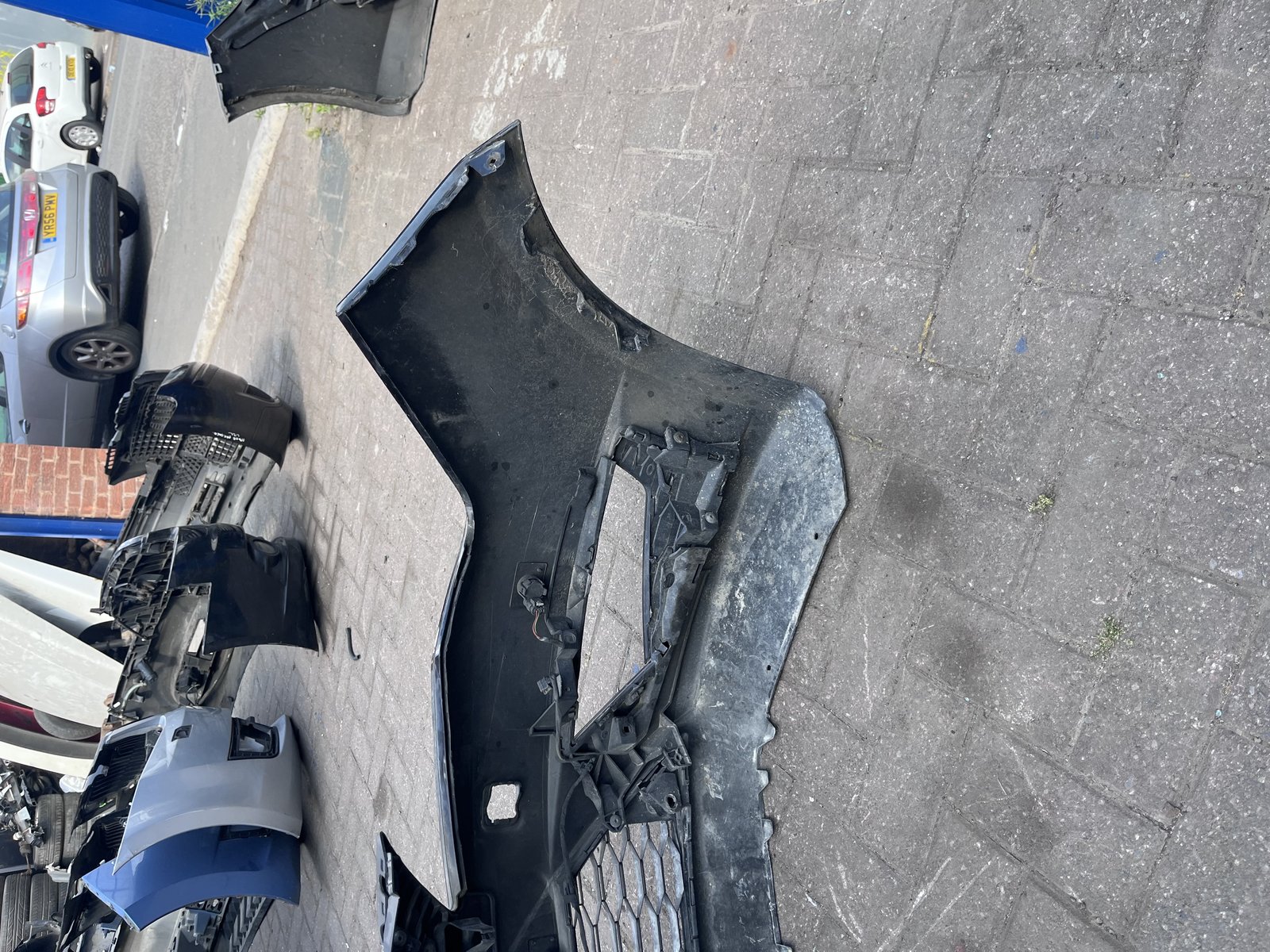 2013 SEAT LEON FR MK3 FRONT BUMPER BLACK LZ9Y  photo 6