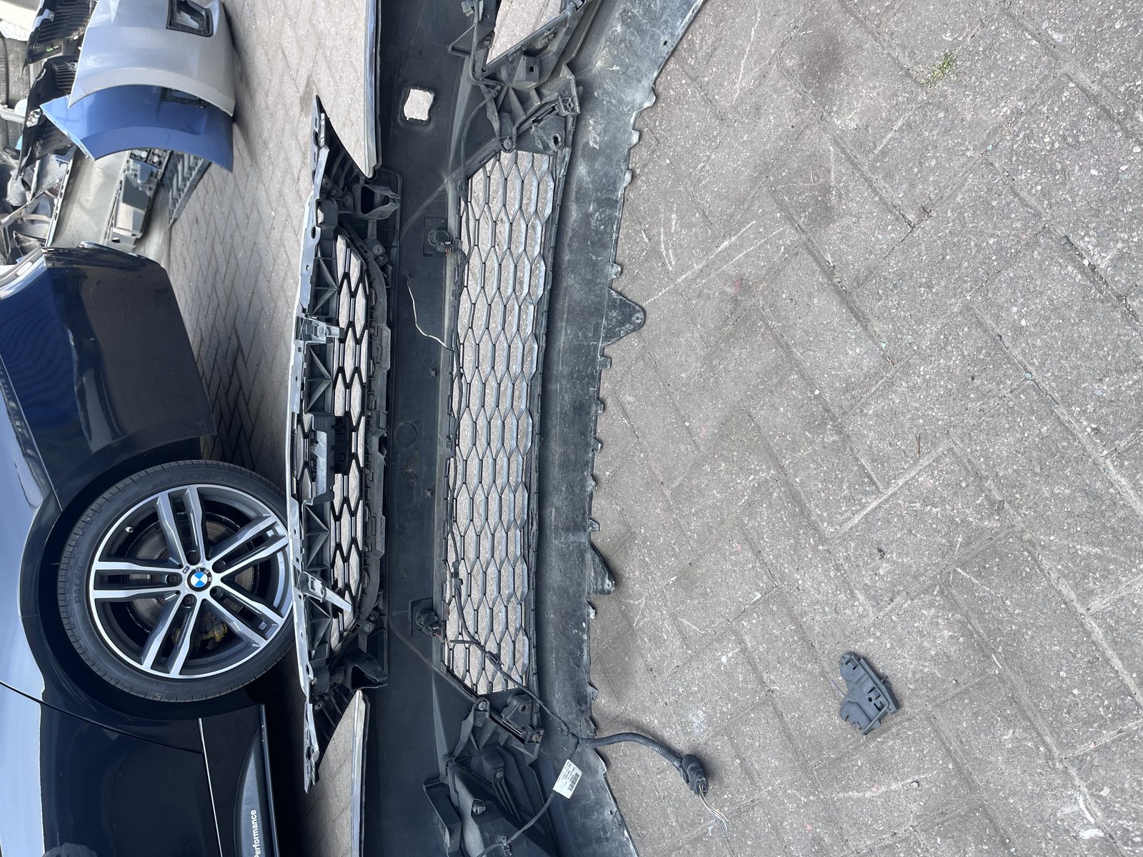 2013 SEAT LEON FR MK3 FRONT BUMPER BLACK LZ9Y  photo 5