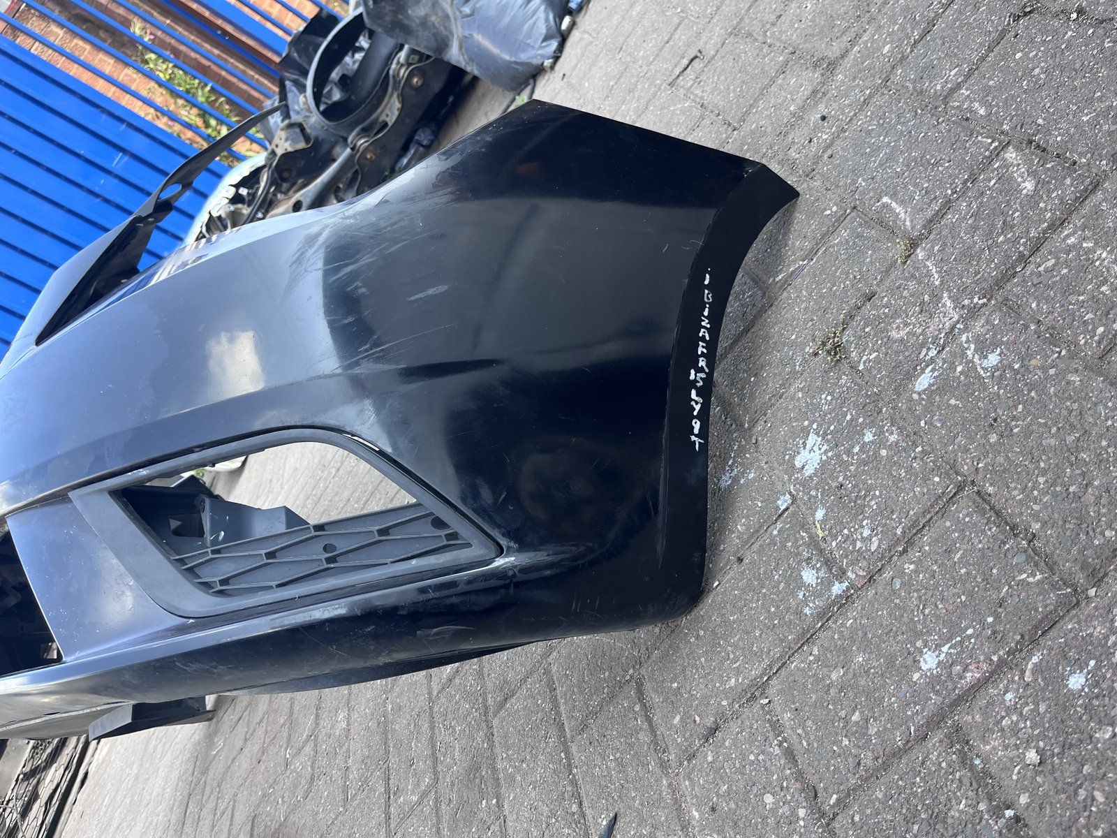 SEAT IBIZA FR FRONT BUMPER  BLACK LY9T photo 5