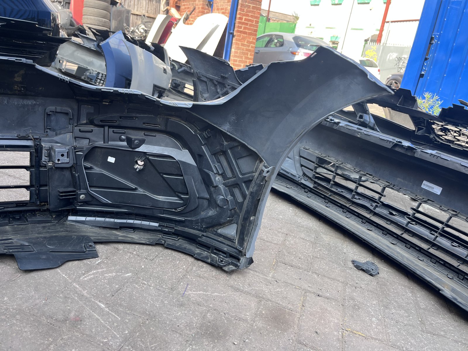 VW GOLF MK8 R LINE FRNOT BUMPER MOON STONE GREY LA7C photo 8