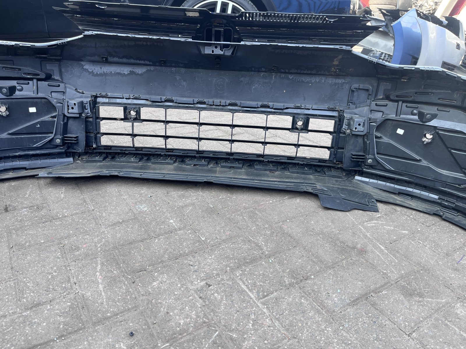 VW GOLF MK8 R LINE FRNOT BUMPER MOON STONE GREY LA7C photo 7