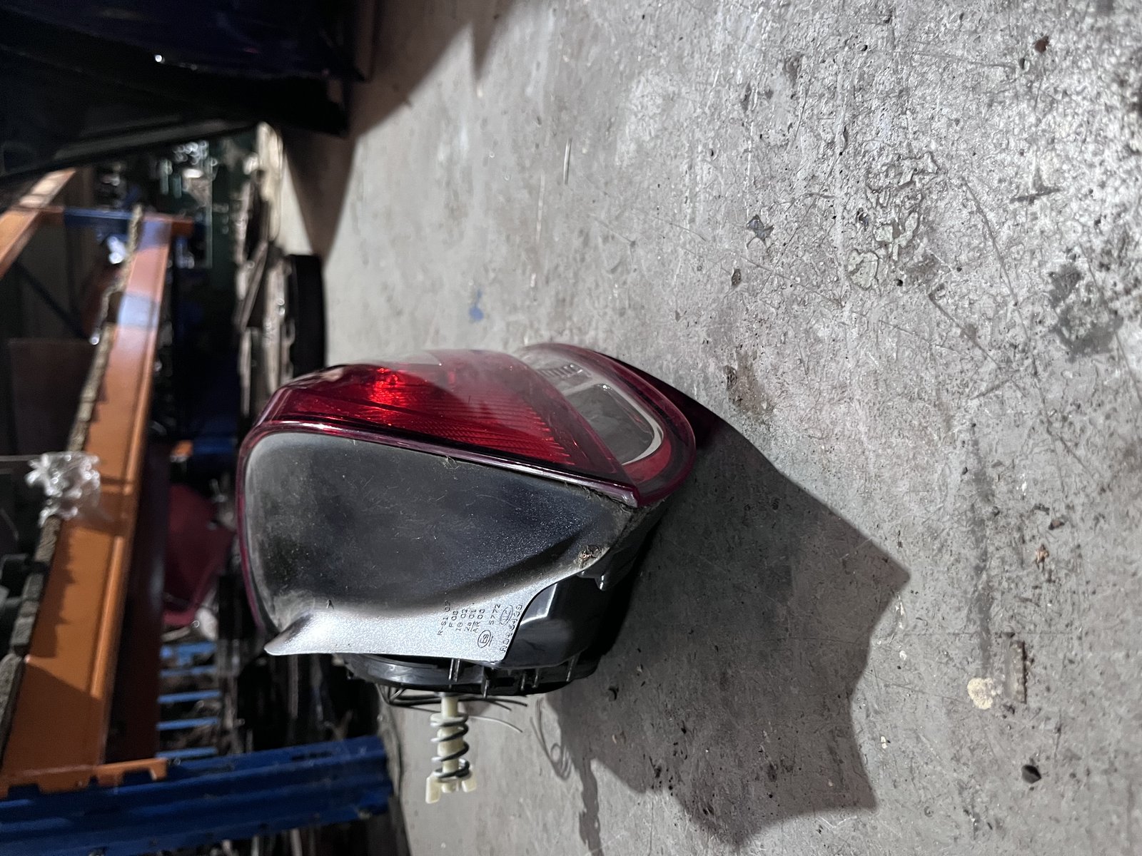 VW SCIROCO 2012  OSR TAIL LIGHT  photo 2