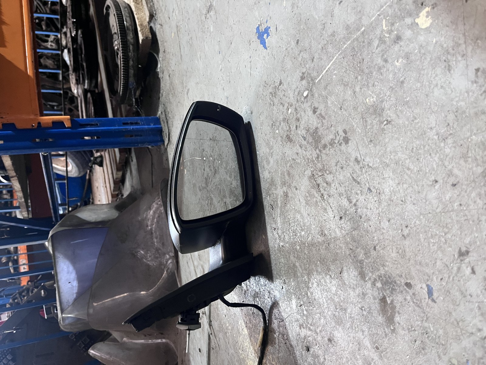 VW POLO 6R DRIVER SIDE WING MIRROR MANIUAL