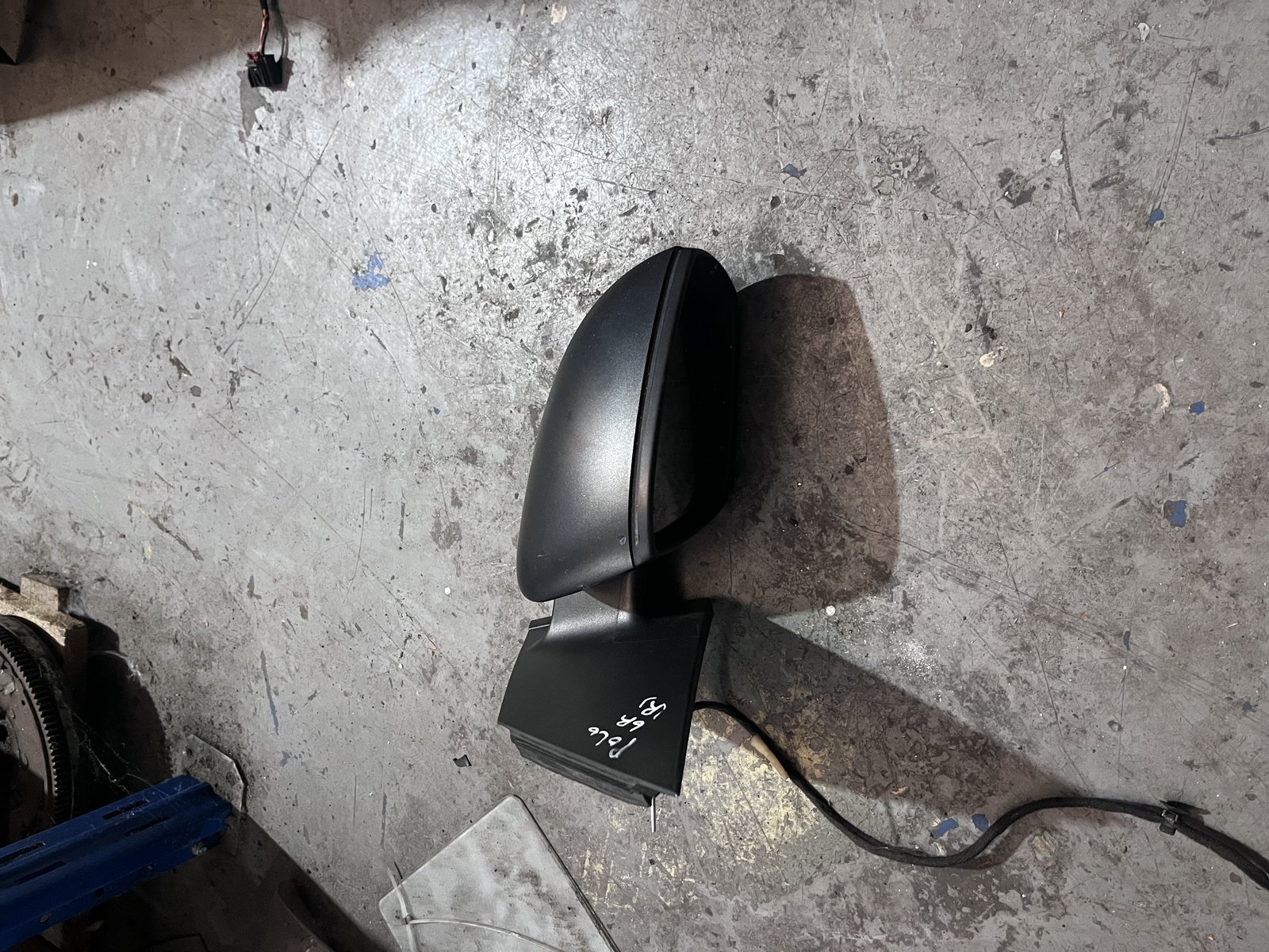 VW POLO 6R DRIVER SIDE WING MIRROR MANIUAL photo 3