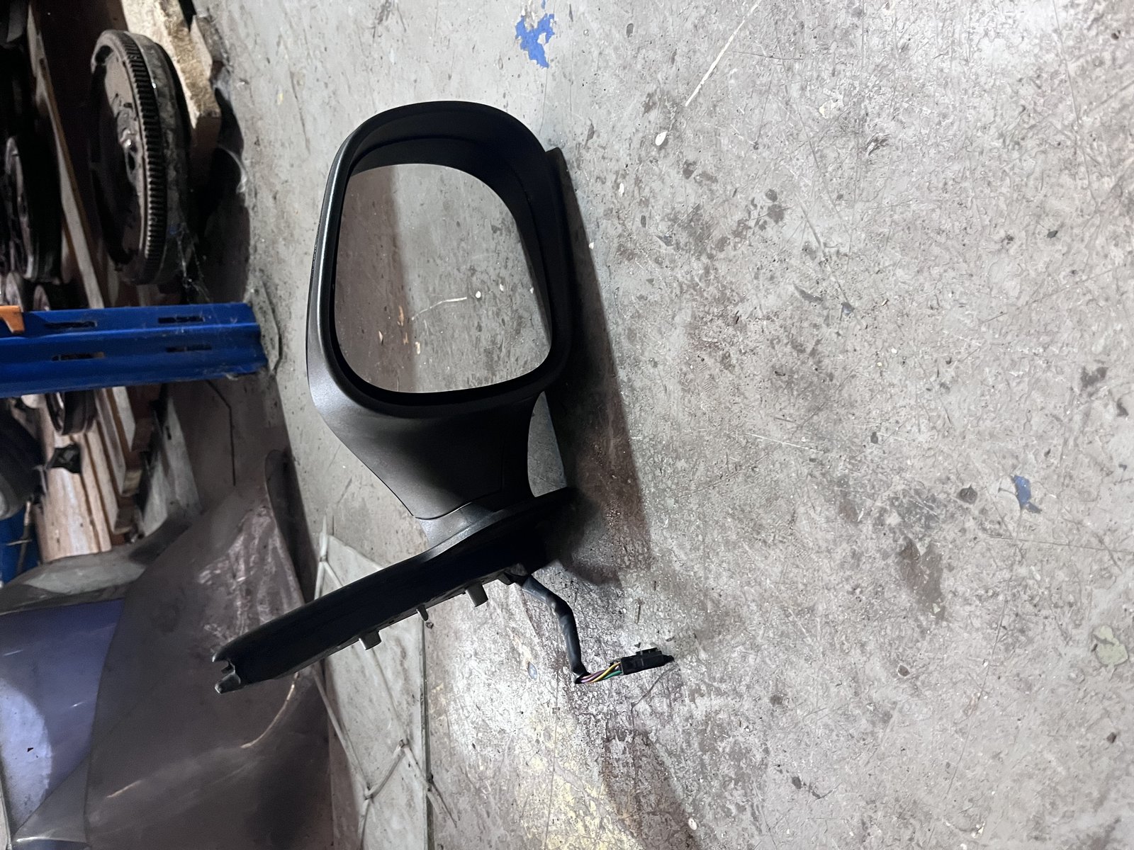 2009 SEAT ALTAE 09 OSF WINGMIRROR LC9Z BLACK