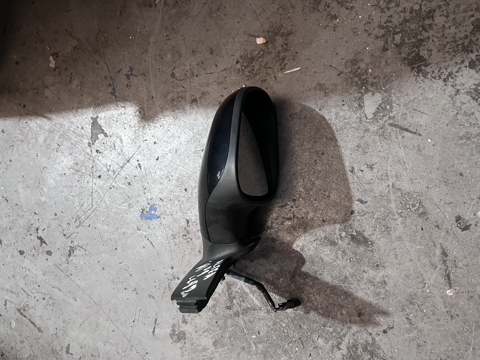 2009 SEAT ALTAE 09 OSF WINGMIRROR LC9Z BLACK photo 3