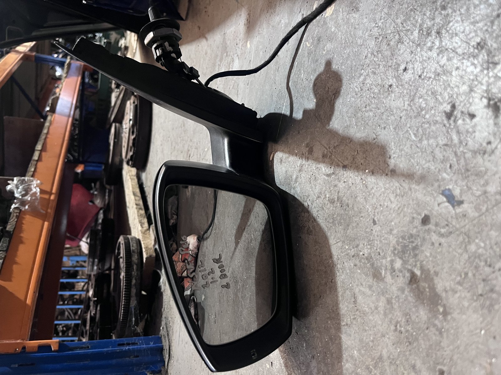 VW POLO 6R 3 DOOR NSF WING MIRROR 