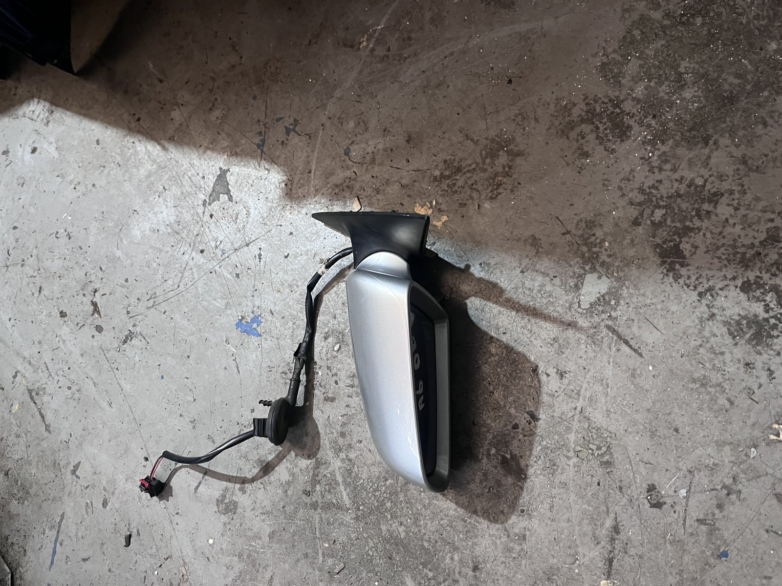AUDI A6 06 NSF WING MIRROR SILVER photo 3