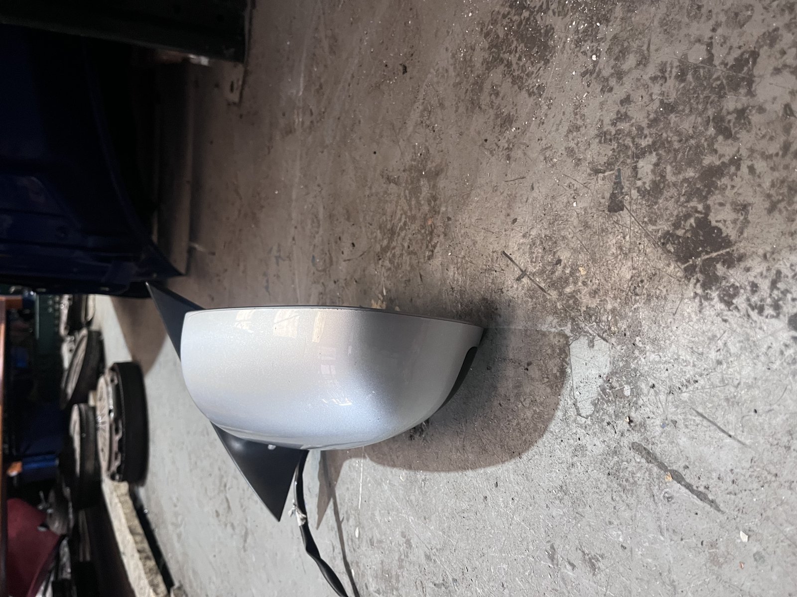 AUDI A6 06 NSF WING MIRROR SILVER photo 2