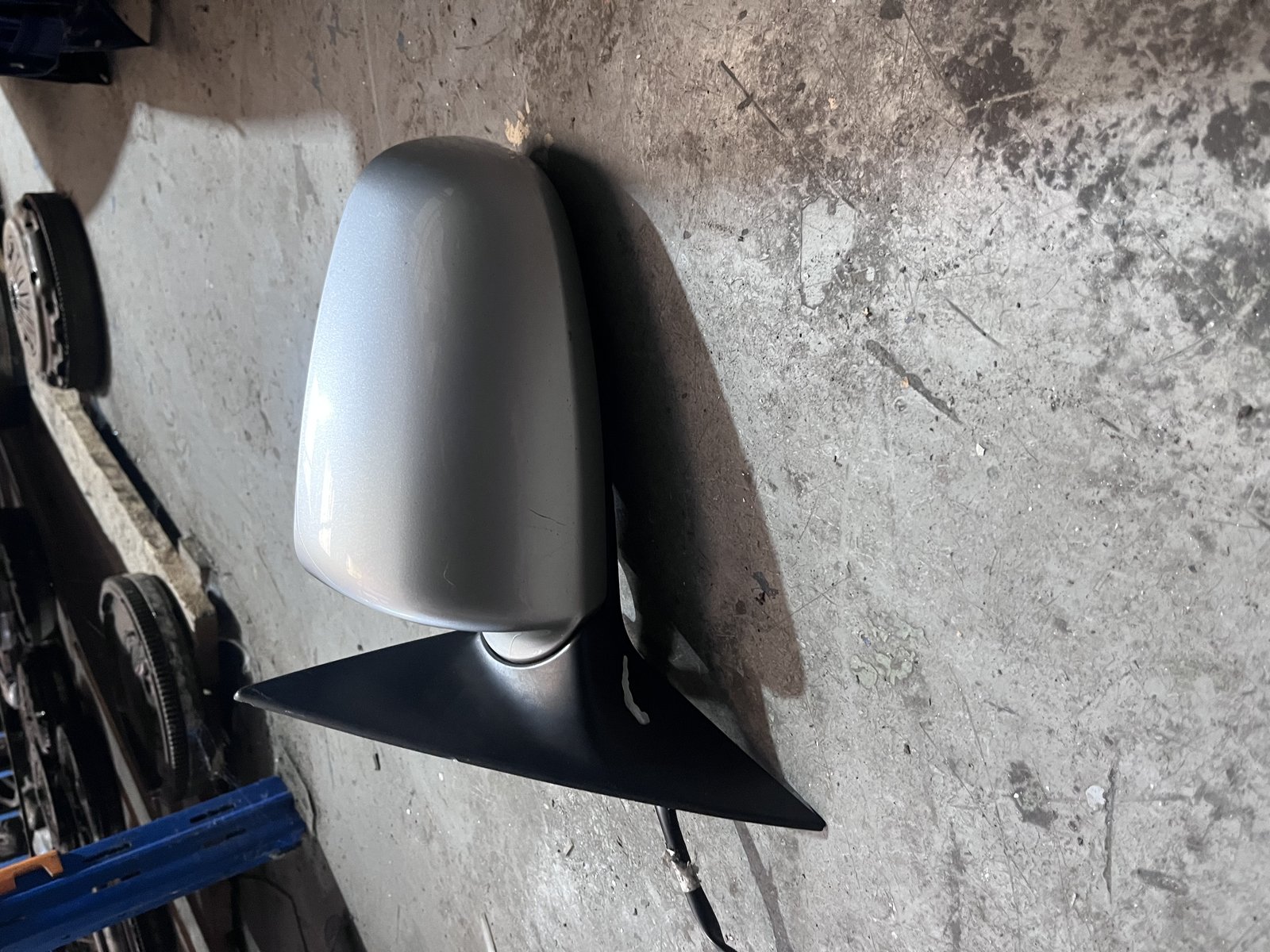 AUDI A6 06 NSF WING MIRROR SILVER photo 4