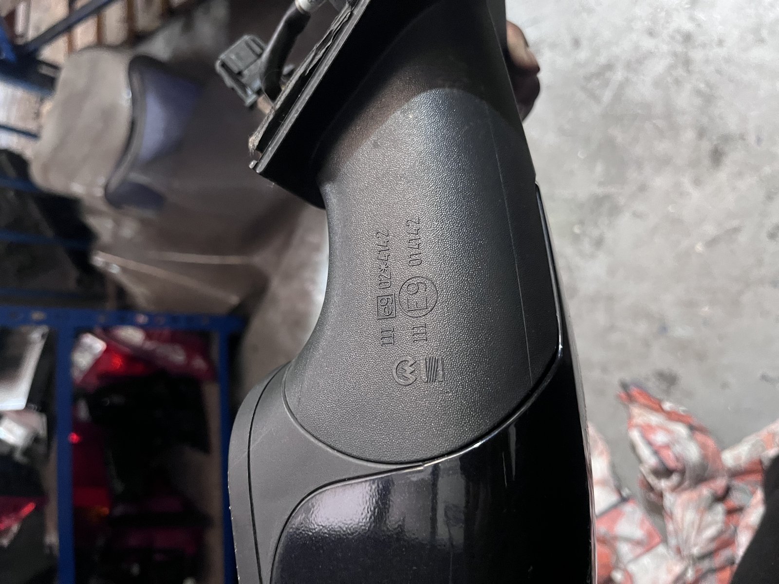 SAET ALTEA 09 NSF WING MIRROR BLACK LC9Z photo 5