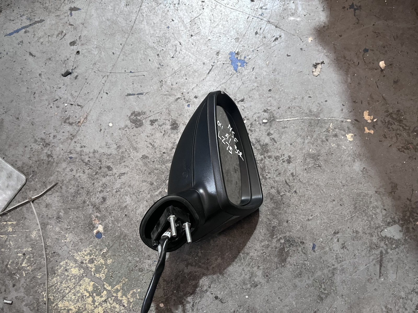 2011 AUDI A1 3DR NSF WING MIRROR DAYTONA GREY LZ7S photo 3