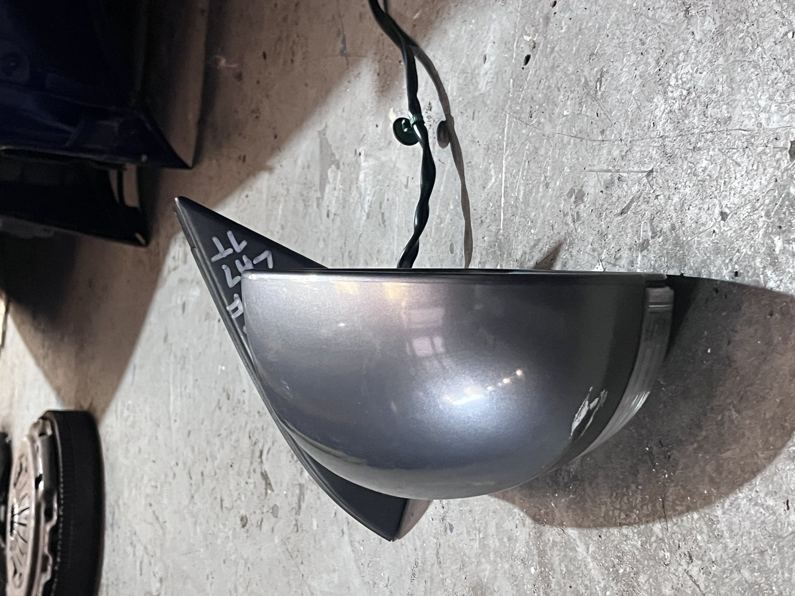 VW PASSAT B6 NSF WINGMIRROR GREY LA7T photo 2