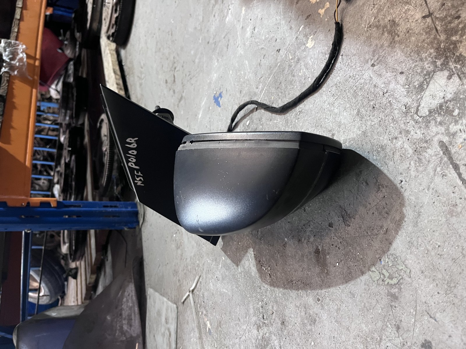 VW POLO 6R NSF WING MIRROR  photo 2