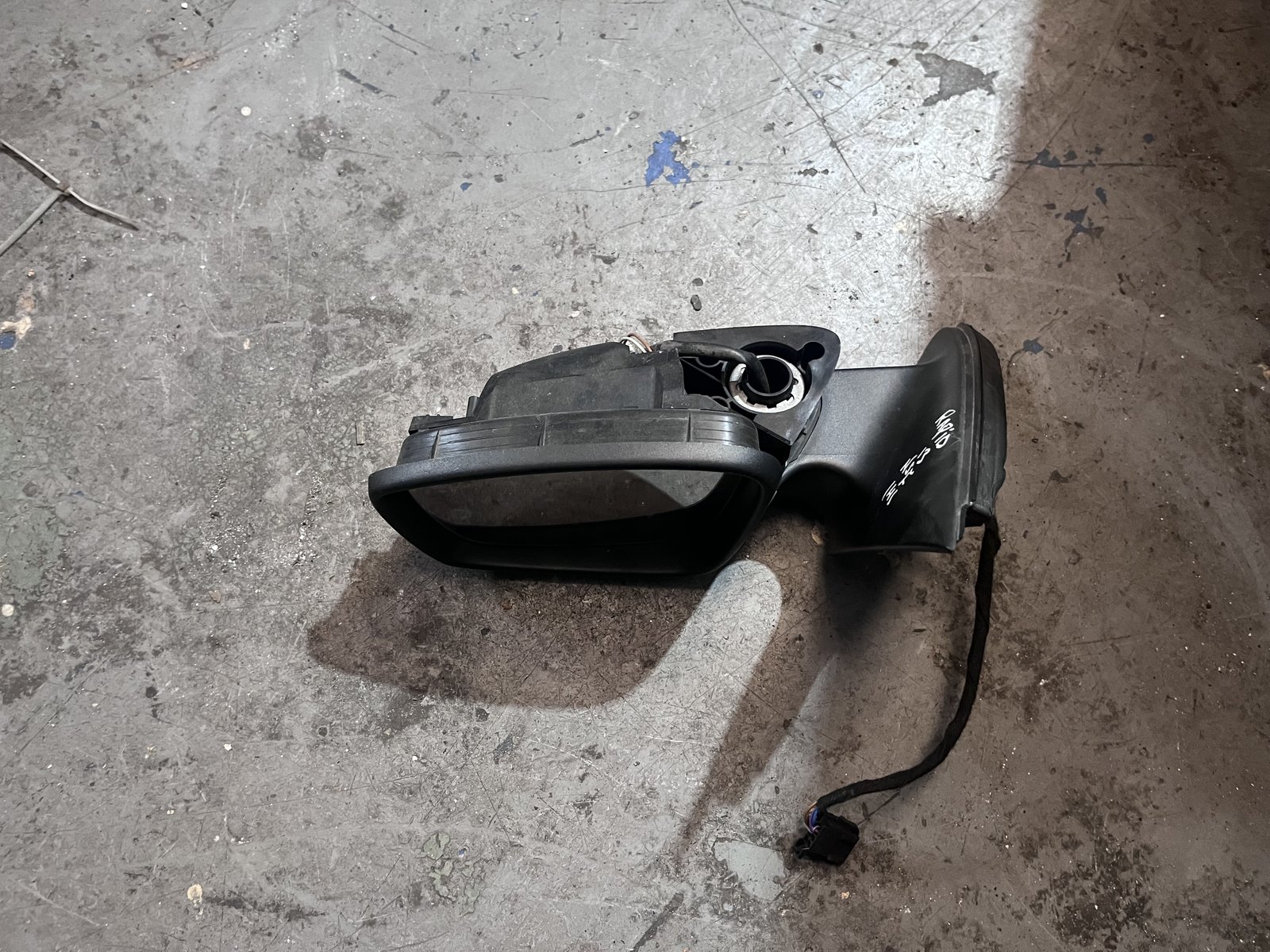 SKODA RAPID 13 NSF WING MIRROR BLUE LG5X photo 3