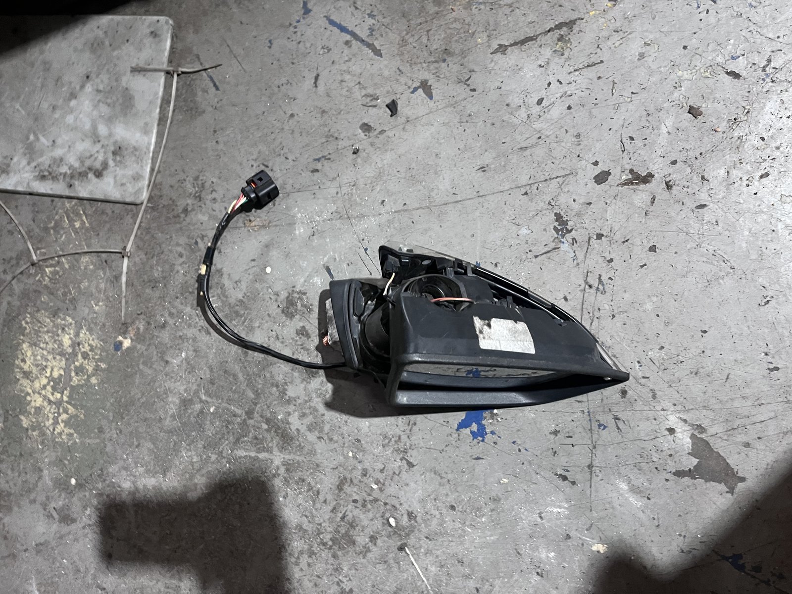 SEAT LEON MK3 OSF WING MIRROR NO COVER photo 3