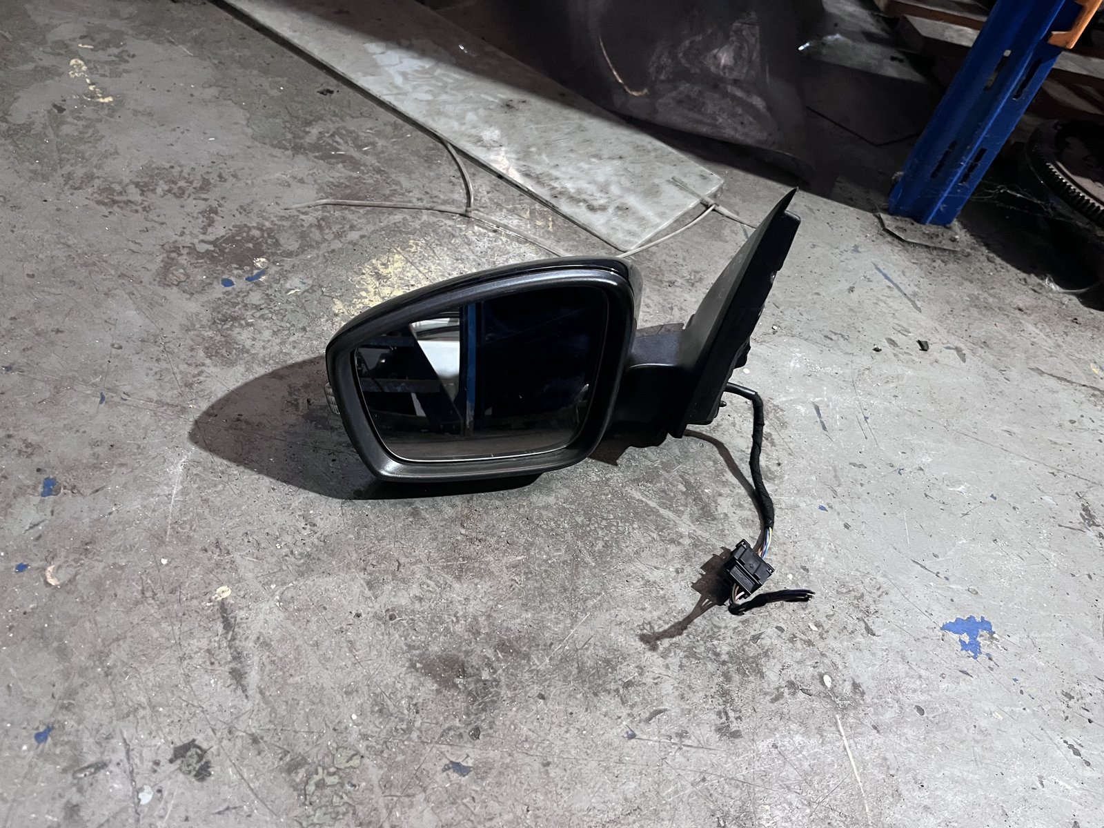 SKODA FABIA MK3 NSF WING MIRROR BLACK LF9R