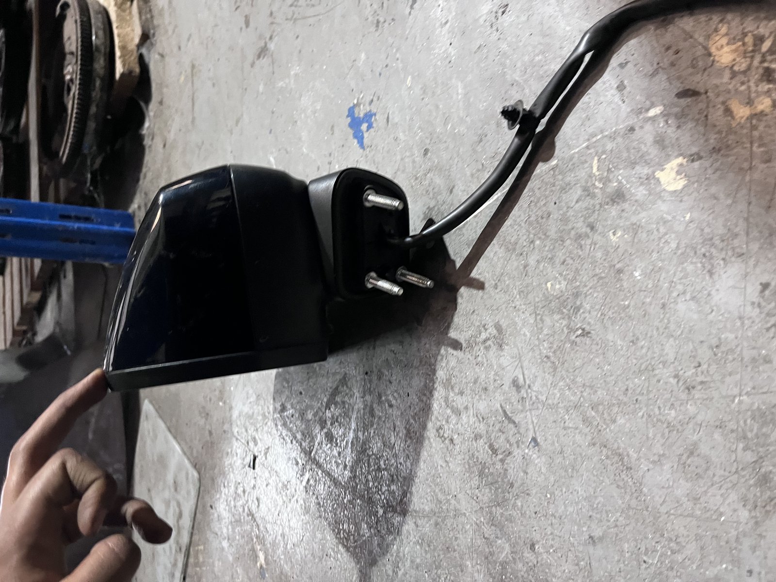 AUDI A3 SPORTBACK 17 NSF WING  MIRROR BLACK LY9B photo 2