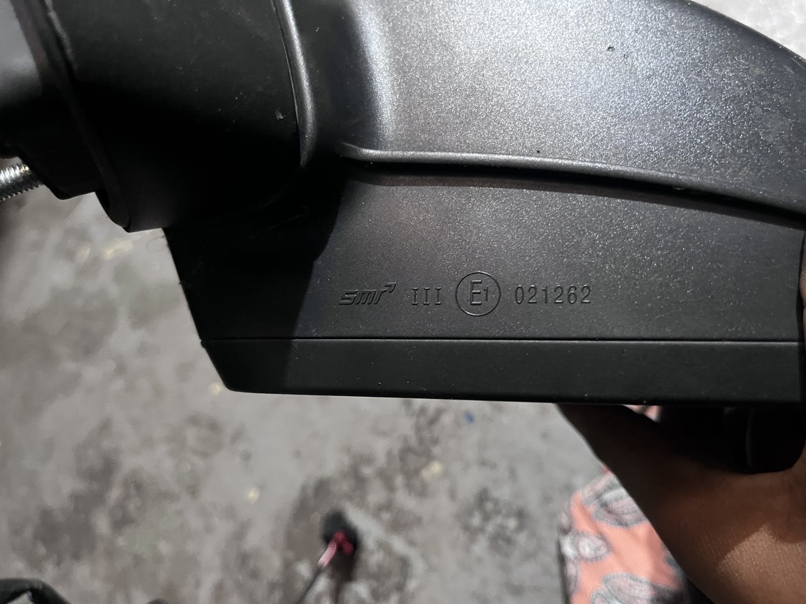 AUDI A3 SPORTBACK 17 NSF WING  MIRROR BLACK LY9B photo 5