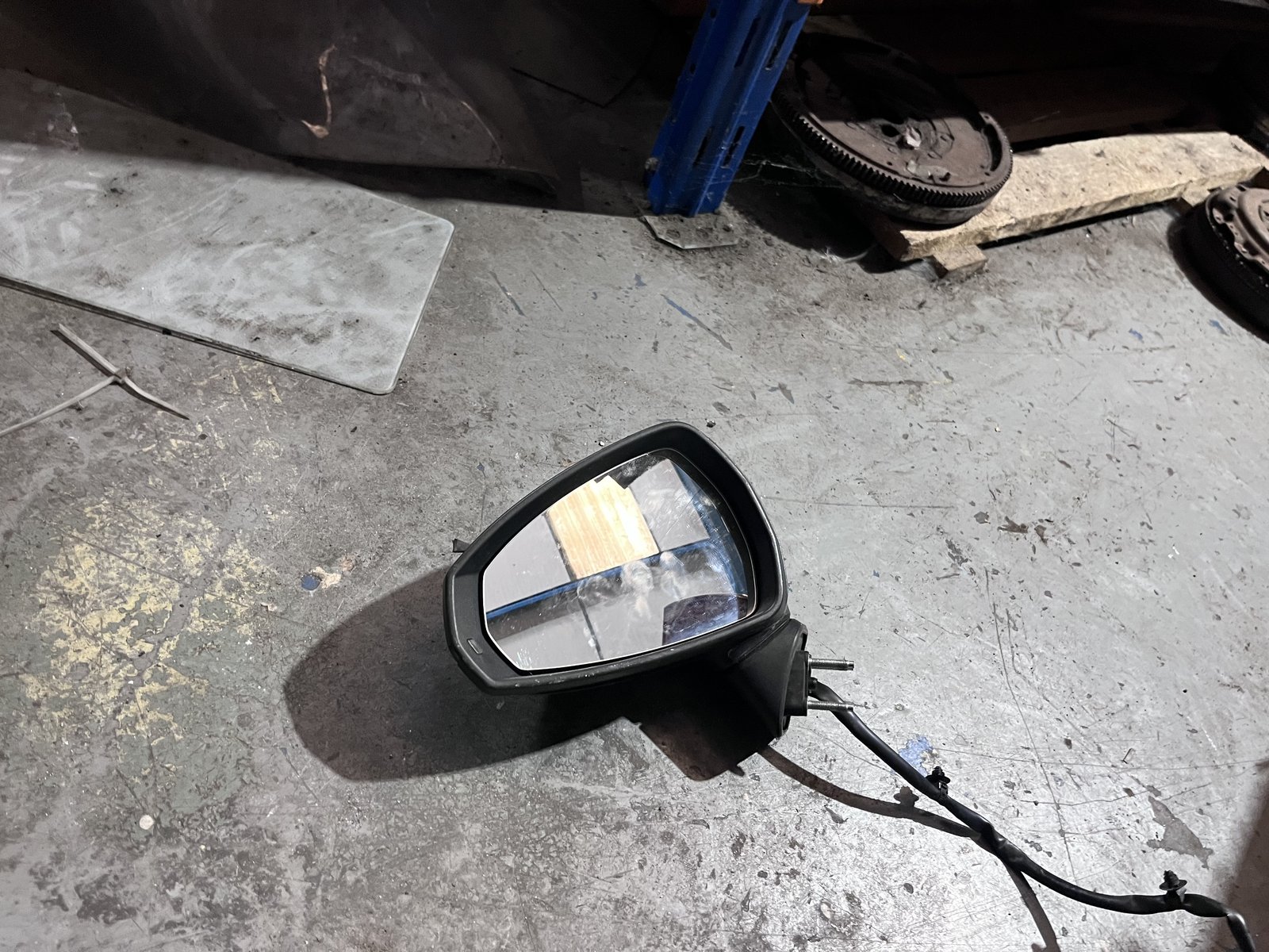 AUDI A3 SPORTBACK 17 NSF WING  MIRROR BLACK LY9B