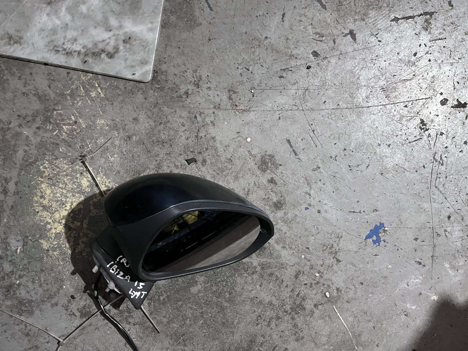 SEAT IBIZA 15 OSF WING MIRROR BLACK LY9T photo 3
