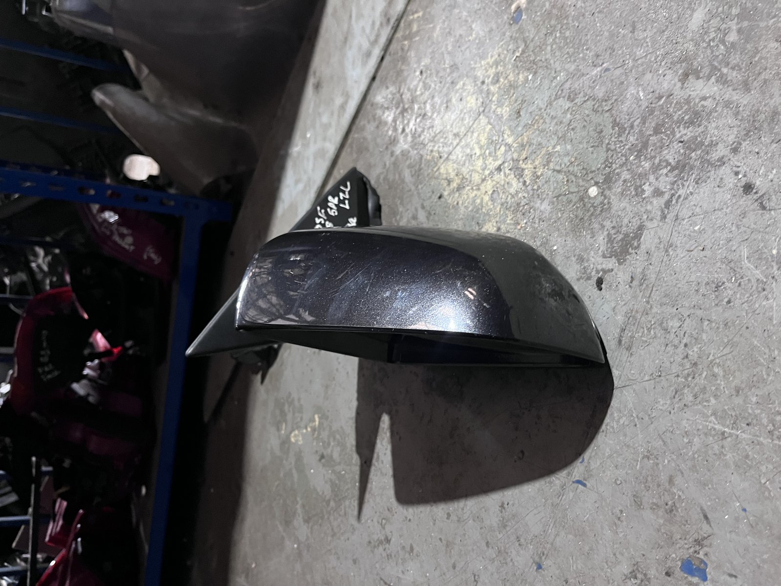 AUDI A3 8P 08 OSF WING MIRROR PREFACE BLACK LZL photo 2