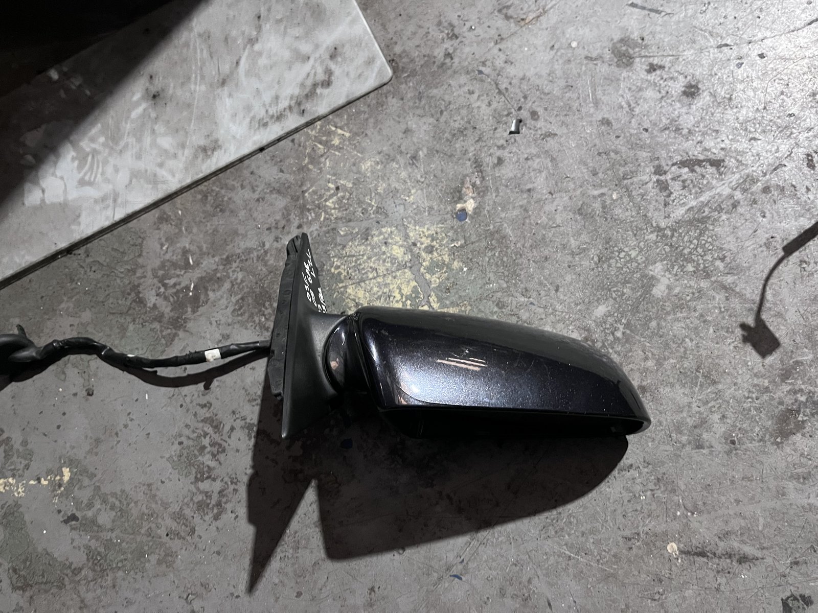 AUDI A3 8P 08 OSF WING MIRROR PREFACE BLACK LZL photo 3