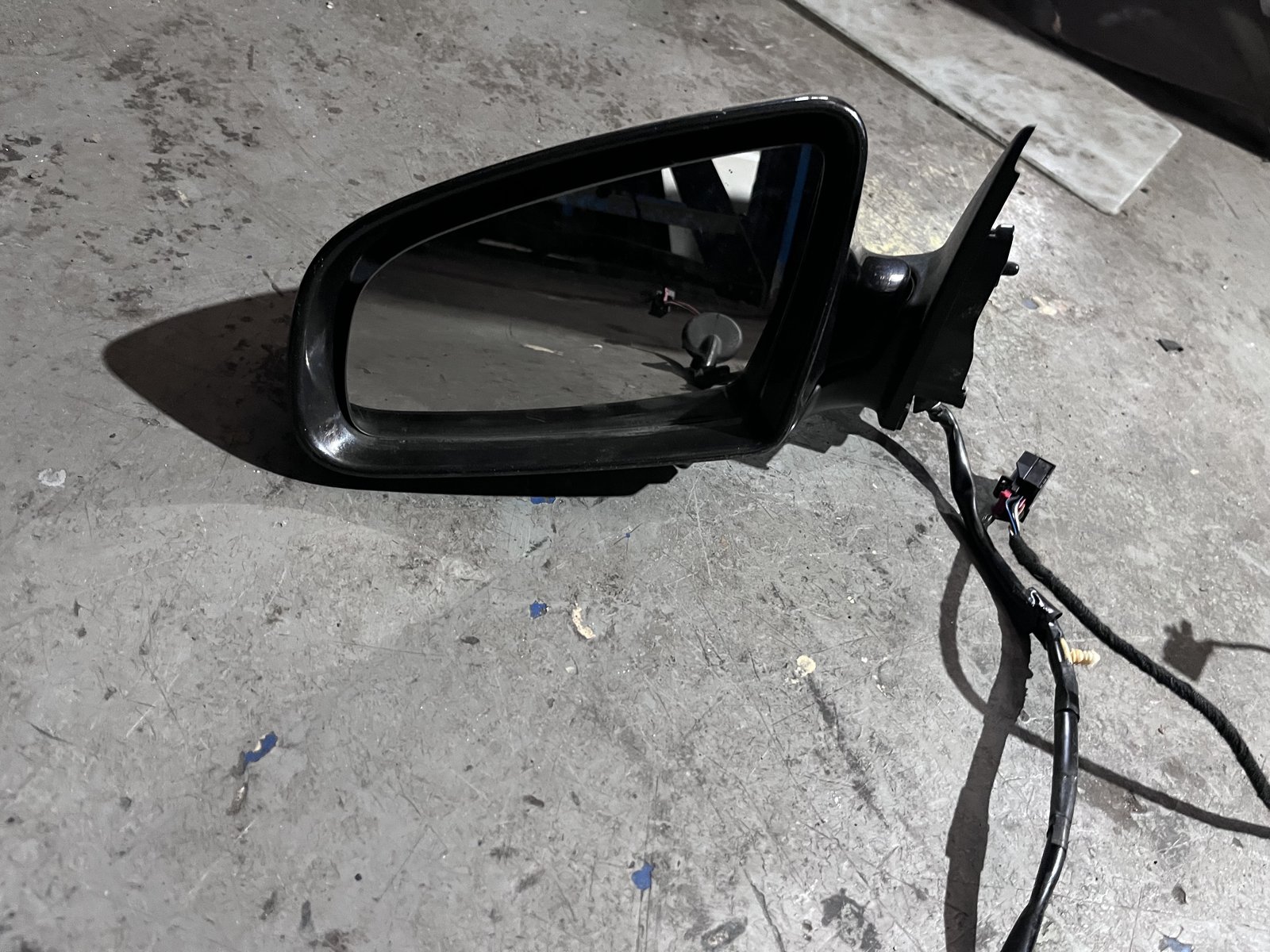 AUDI A3 08 NSF WING MIRROR  GREY LZL