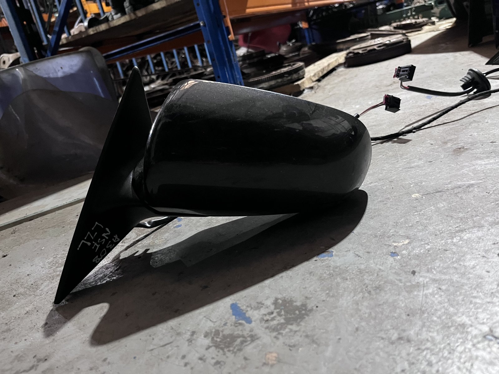 AUDI A3 08 NSF WING MIRROR  GREY LZL photo 4