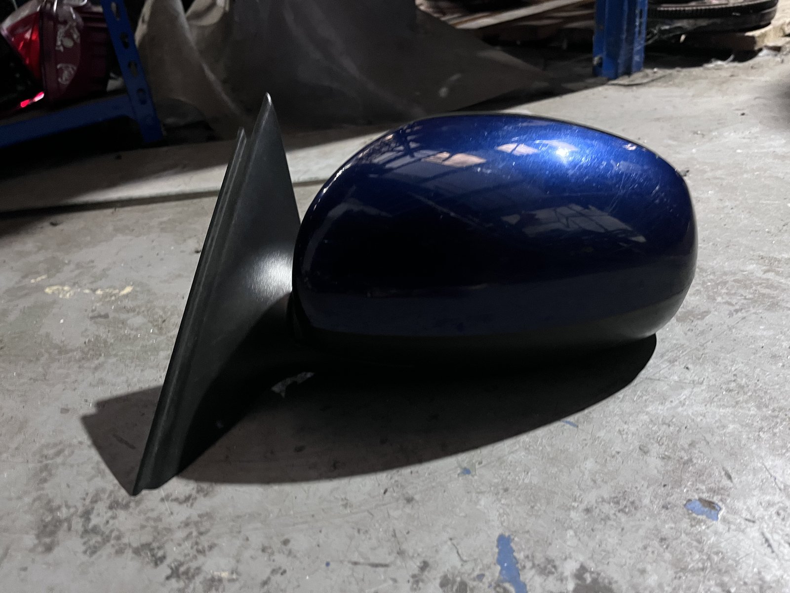 SKODA FABIA 2010 NSF WING MIRROR BLUE F5Q photo 3
