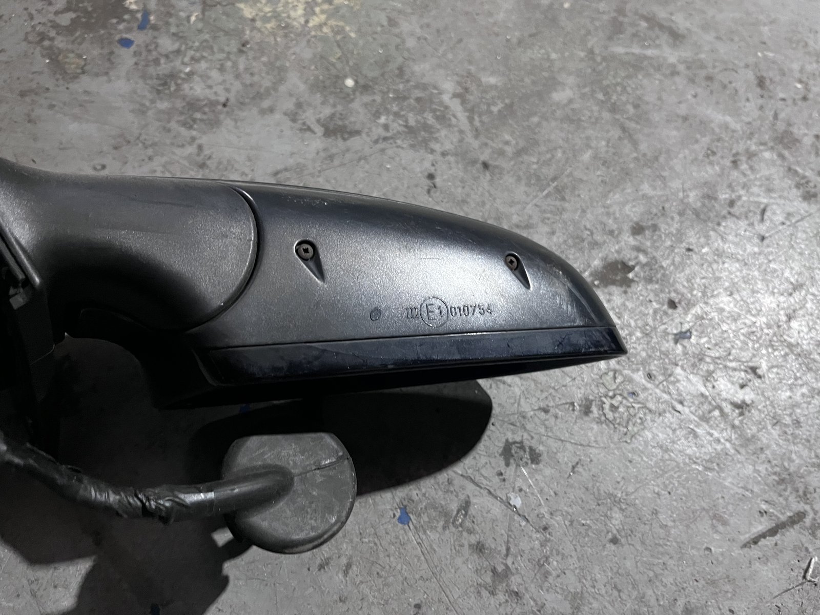 AUDI A6 08 NSF WING MIRROR BLACK LZ9Y photo 5