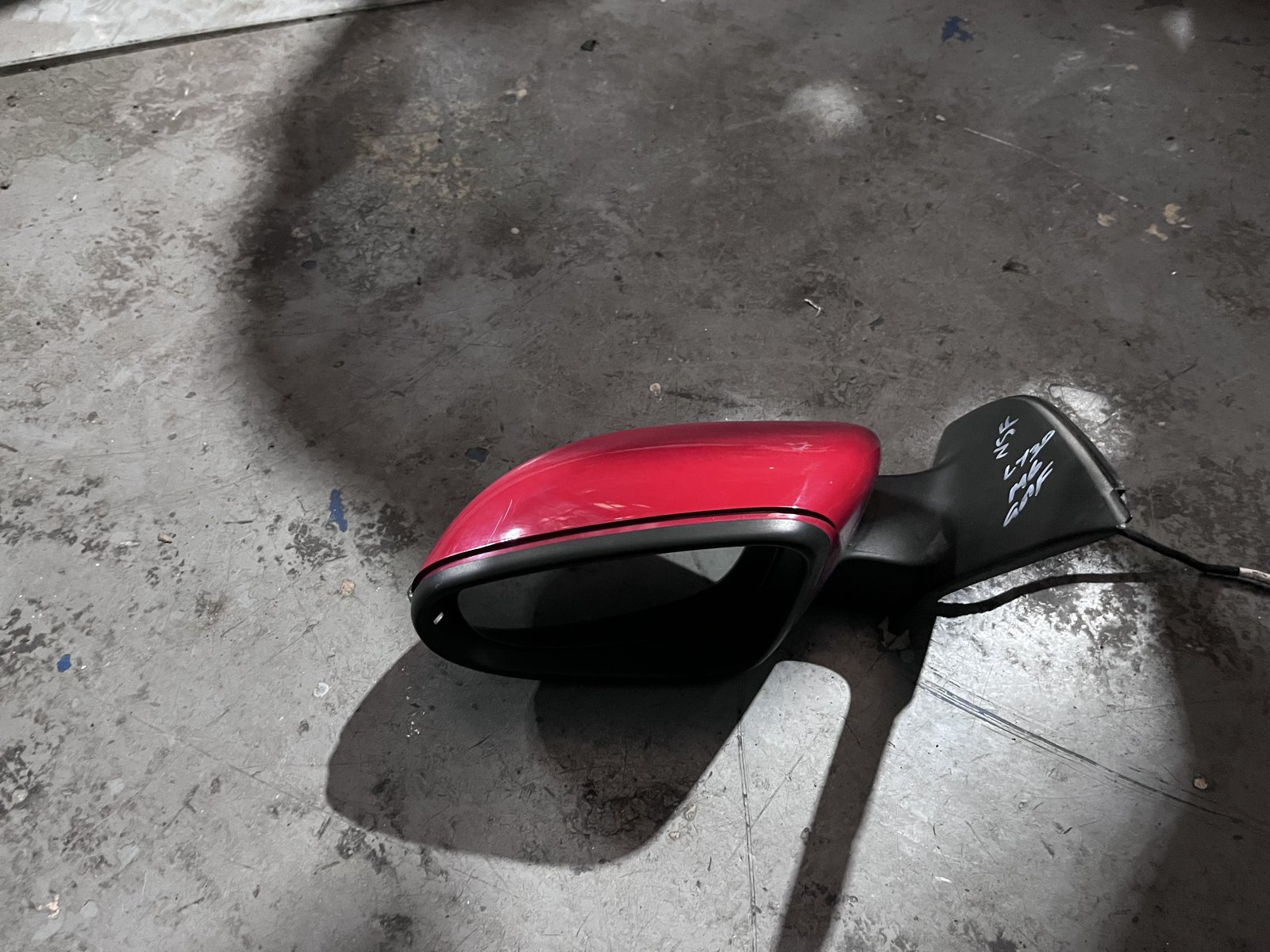VW GOLF M6 NSF WING MIRROR LY3D photo 3
