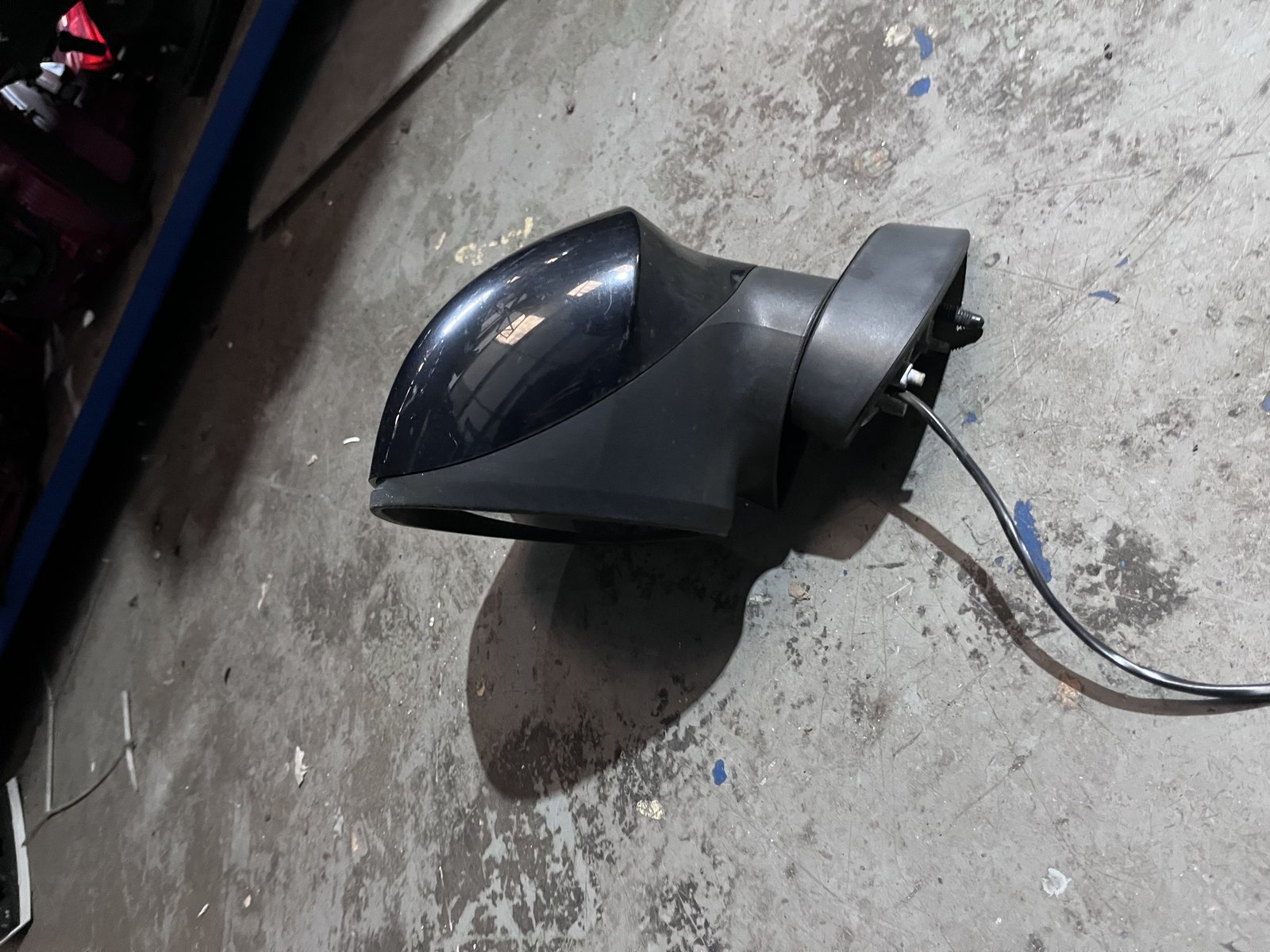 SEAT IBIZA 15 NSF WING MIRROR BLACK LY9T photo 2