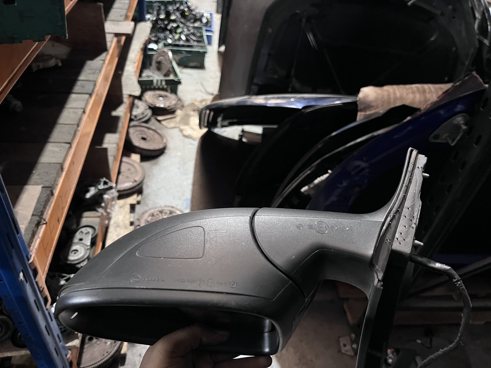 VW GOLF MK6 OSF WING MIRROR GREY LA7T photo 5